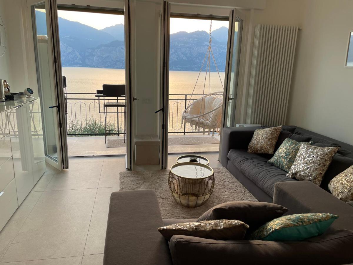 Lake View Casa Di Sandra Apartment Malcesine Luaran gambar