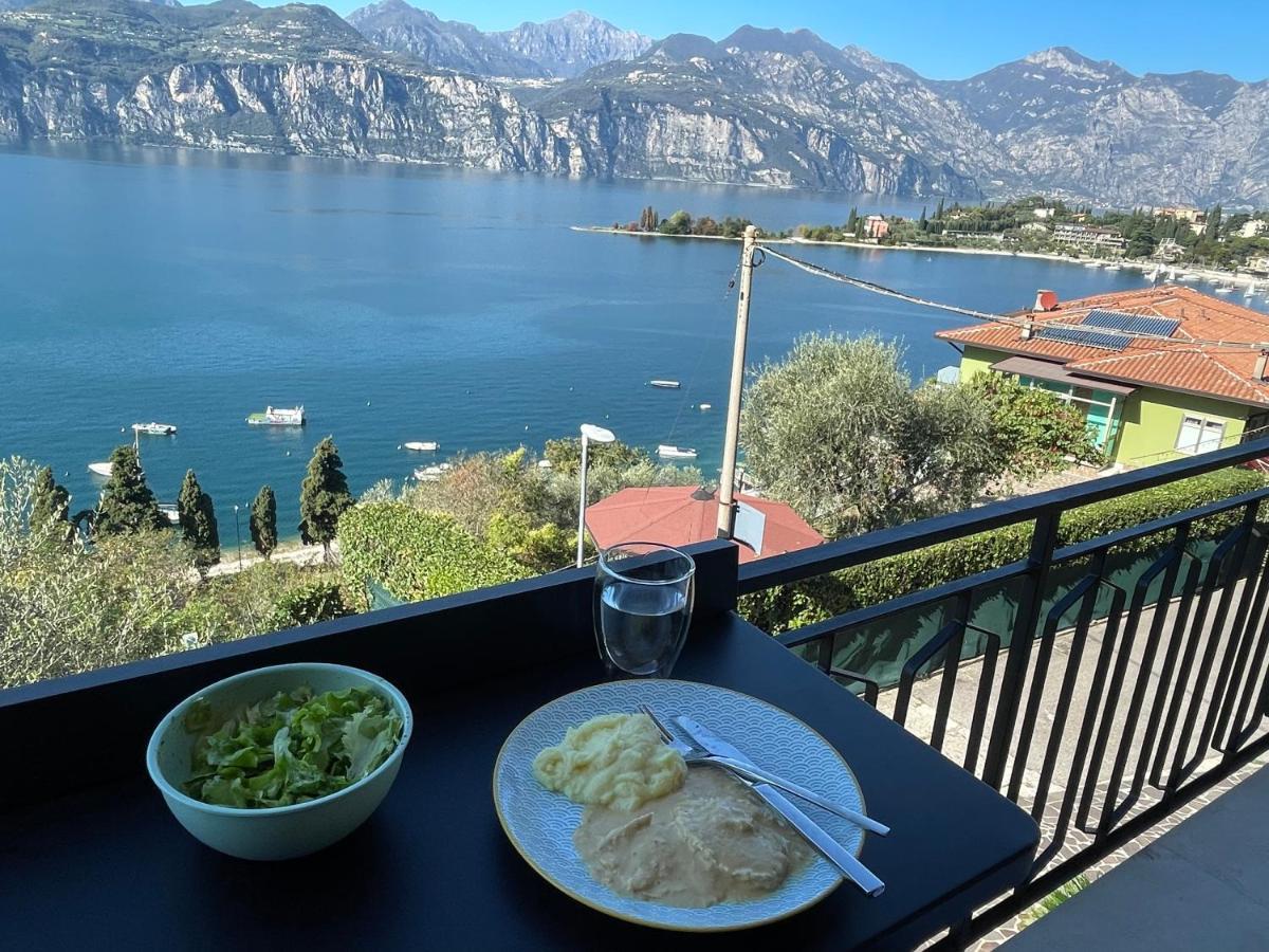 Lake View Casa Di Sandra Apartment Malcesine Luaran gambar